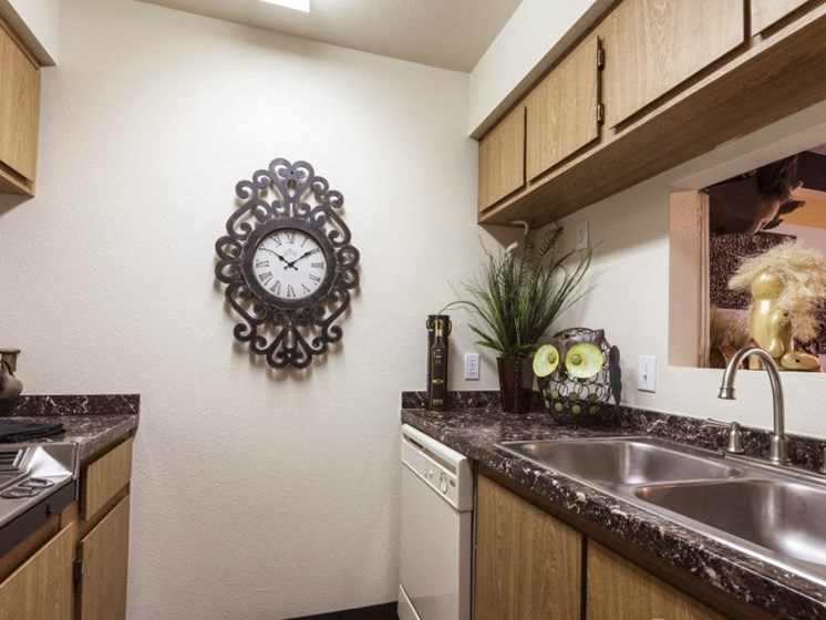 kitchen at Presidio North Apartments in Phoenix, AZ